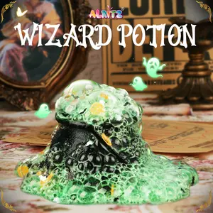 Children's Wizard Dress-Up Toys Science PotionsKit,23 Magical Mix Bottles with Witch Cauldron,BirthdayChristmas Party Decorations Gift for Boys & Girls Ages 8+