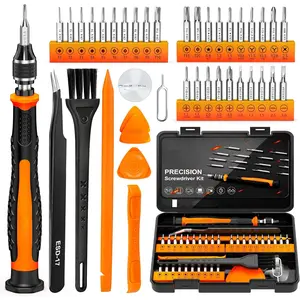 40Pcs Small Precision Screwdriver Set with Torx Triwing Phillips, Mini Repair Tool Kit for Macbook, Computer, Laptop, PC, iPhone, PS5, Xbox, Switch, Glasses, Watch, Ring Doorbell, Electronics