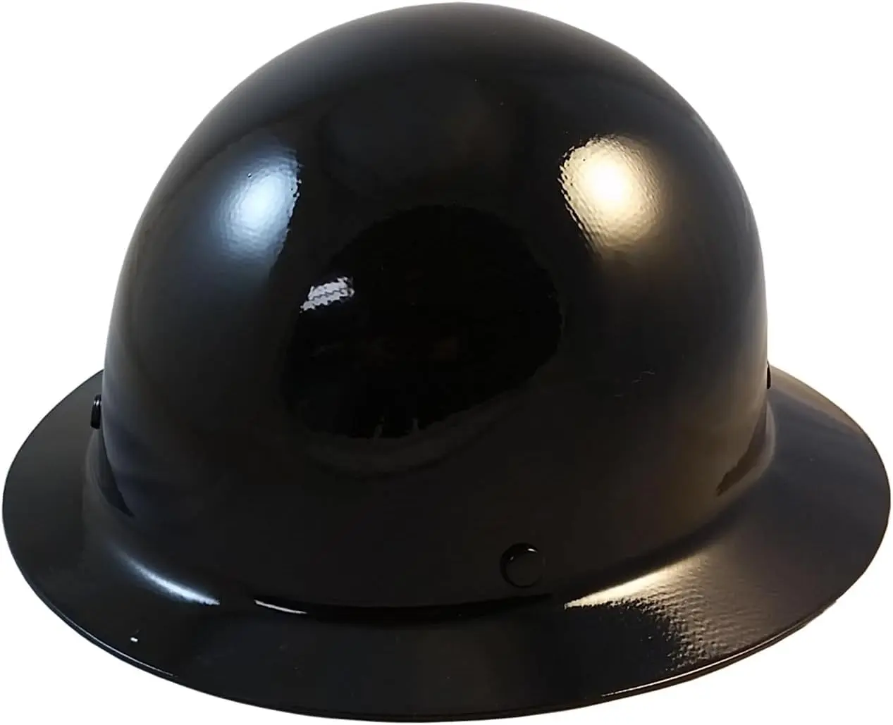 Texas America Safety Company Custom Skullgard Full Brim Hard Hat w/Tote Bag | Custom Painted with Ratchet Suspension | Fiberglass Hat | Adjustable Size 6.5-8 | Protective Gear |
