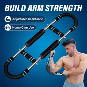 PowerFlex Adjustable Arm Exerciser, Compact Home Gym Equipment for Tone & Build Arms, Chest & Core Muscles waist trainer women