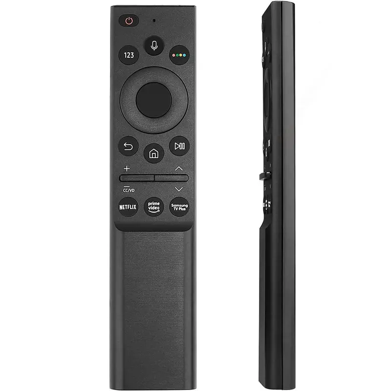 Besia BN59-01357A Durable IR Remote Controller - Plug-and-Play Wireless Accessory with Convenient Buttons, Prime Video Key, 2021 Model Samsung QLED Series Compatibility, Multi-Model All Samsung Smart TVs Fit, AA Batteries Required, No Voice Function