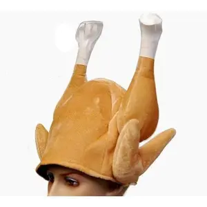 Cooked Turkey Hat - Thanksgiving - Costume Accessory - Adult Teen