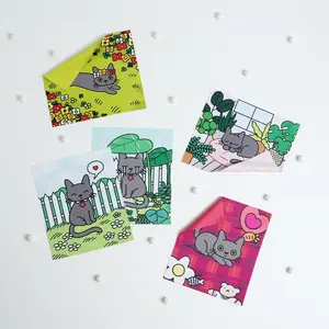 Lana Cat Screen Cloth - Flower Garden - Cozy Cushion - Favorite Blanket - A Day Outside