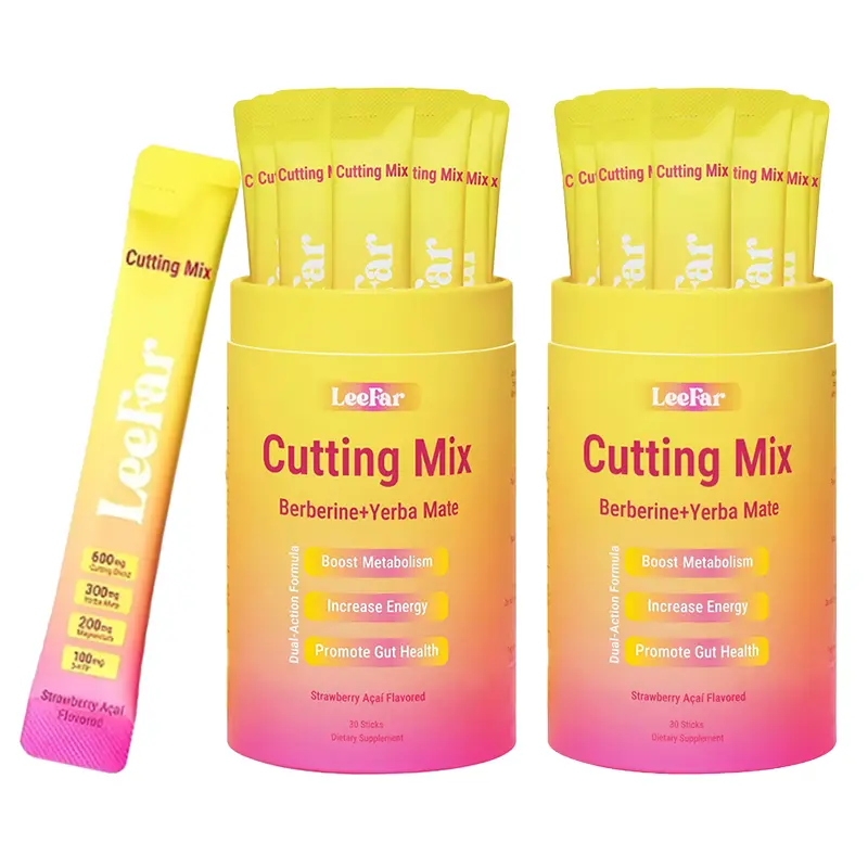【Limited-time discount - Buy one get one free】LeeFar Cutting Drink Mix（30 Servings） -I Strawberry Flavor