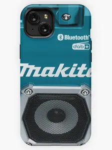 Makita Speaker Tough Phone Case for iPhone 16 15 14 13 12 11 Pro Plus Pro Max X XS XR iPhone 8 7 SE samsung Galaxy S24 23 24 22 21 iPhone Case
