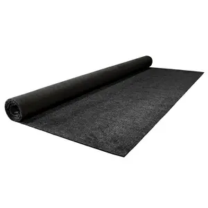 Outdoor Artificial Turf with Marine Backing – Jet Black – Spectrum Series .25 Inch Pile Height