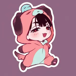 Ivan Alien Stage Neon Performer Sticker – Vinyl Waterproof