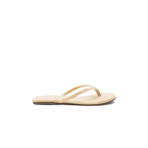 TKEES Glitters Flip Flop in Sandbeam