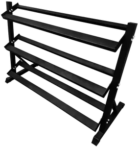 French Fitness 3 Tier Hex Dumbbell Rack 3THDR (New)