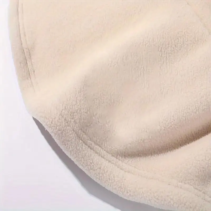 One-piece flannel warm mask hat, outdoor cycling windproof and cold autumn and winter style, warm hat with neck mask