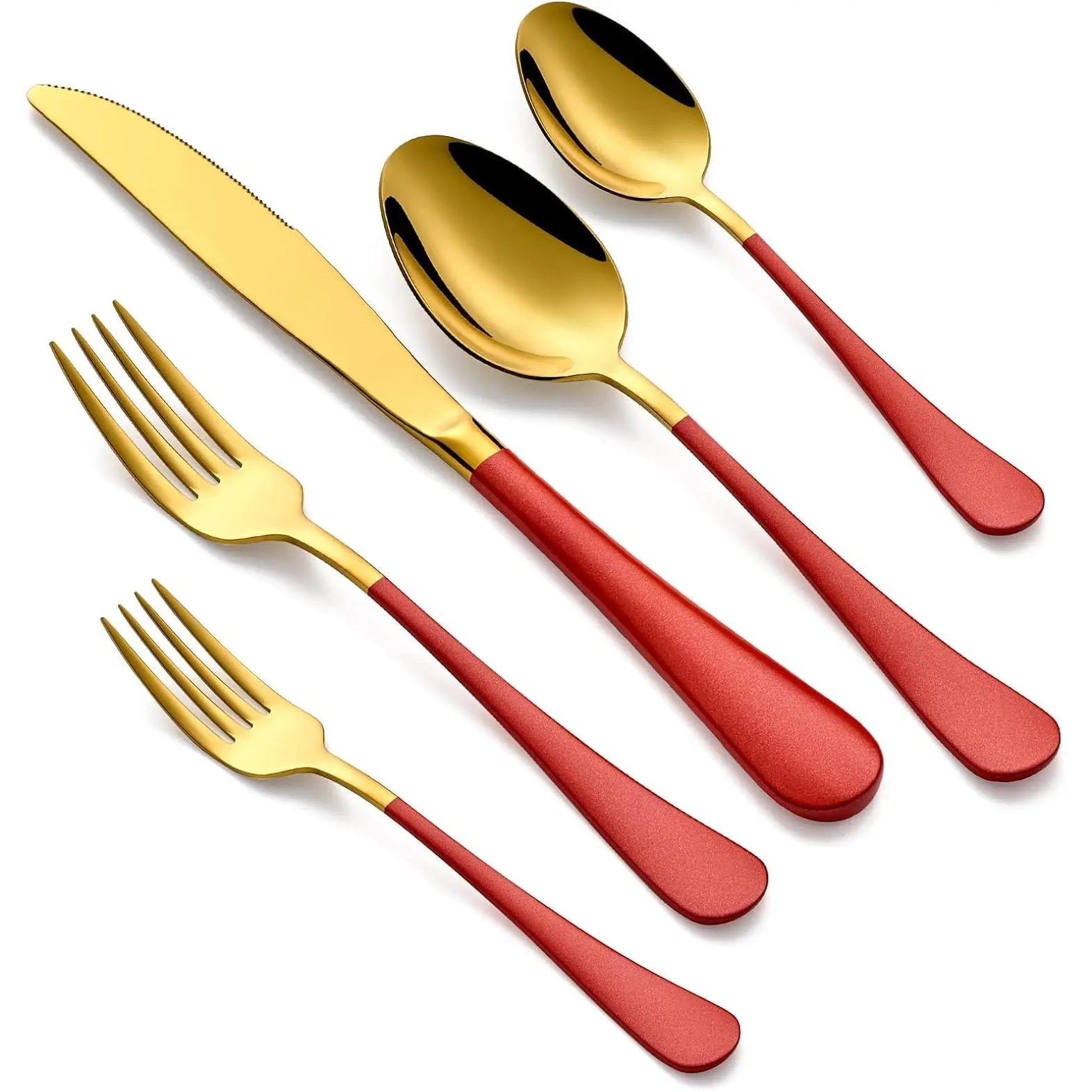 Gold and Red