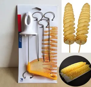 Whirlwind Potato Spiral Cutter Potato Tower Making Machine Vegetable Slicer Creative Vegetable Tools Kitchen Accessories Gadgets
