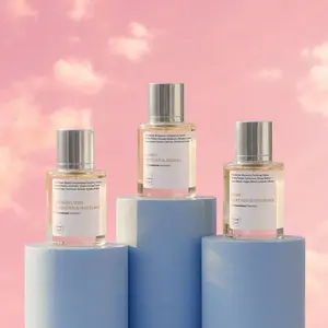 The Genderless Collection, Dossier Originals, 50ml, Eau de Parfum, Oud & Rose on Fire, Orchid & Sandalwood at Dusk, Caramelized Lavender & Hazelnut, Sunny Vetiver & Neroli, Fiery Leather & Rhubarb
