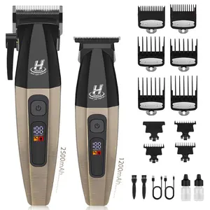 Master Grooming Kit｜Professional Hair & Beard Trimmer Set with 2500/1200mAh Dual Battery & USB-C Fast Charge, Rechargeable Hair Trimmer. Premium Quality, The Ultimate Gift Experience