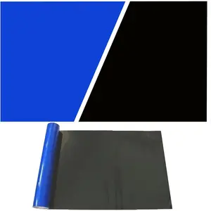 Aquarium Background Blue Black Fish Tank Background Picture 2 Sides Fish Backdrop for Aquarium Wallpaper 24" x 71"