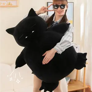 35/45/65cm Diablo Snorlax Pokemon Plush Toys Black Doll Cute Ornament Stuffed Plushie Pillow Pokémon Gift for Children Kawaii