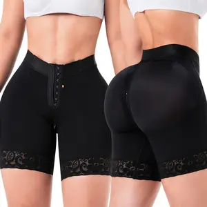 Fajas SONRYSE TR71BF | High Waisted Colombian Shaper Shorts for Women | Mid-Length Daily Use | Triconet