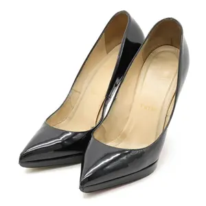 Pre-owned christian louboutin Patent Leather Small Leather Goods Patent Pumps