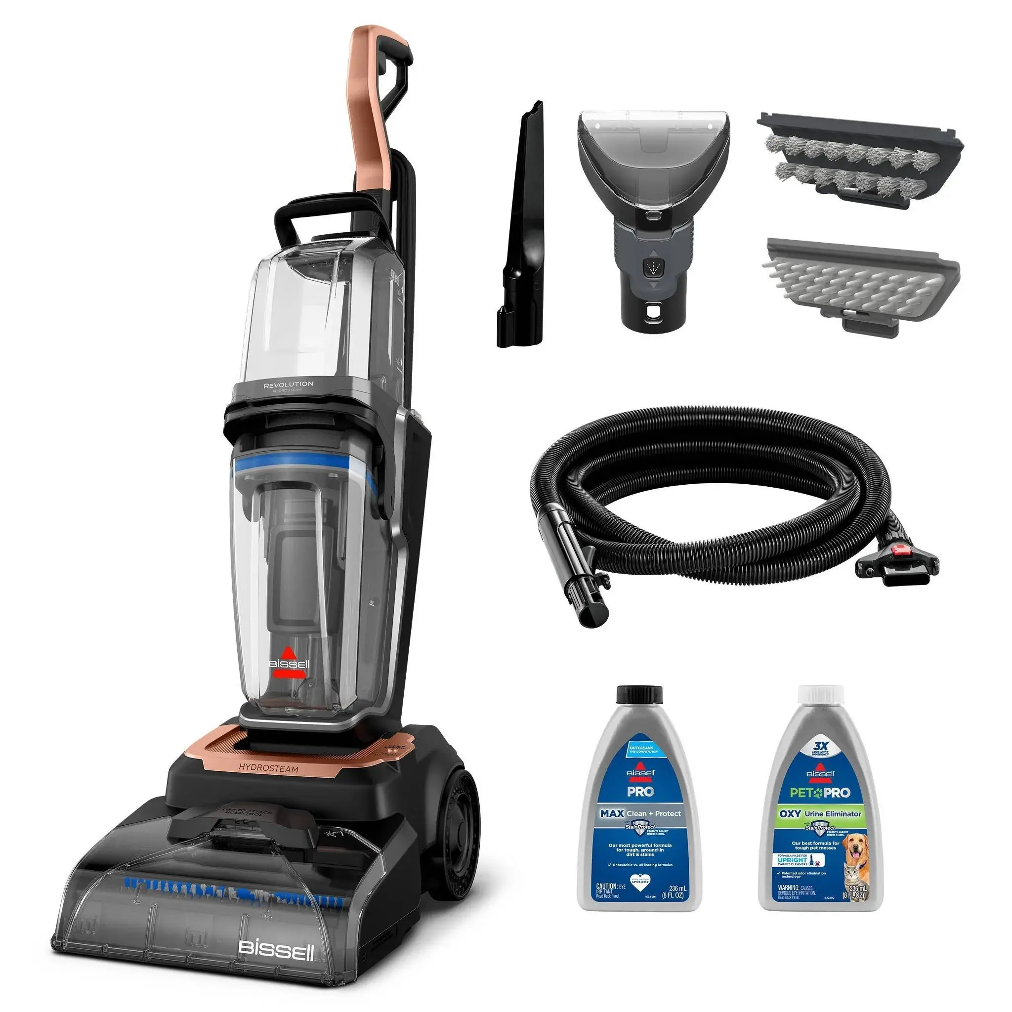 Carpet Cleaner with HydroSteam Technology