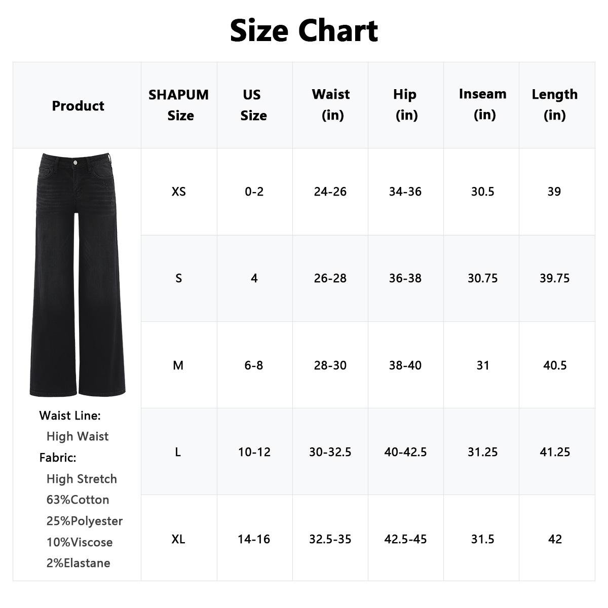 Magic SHAPUM Womens Mid Waist BBL Jeans Wide Leg Loose Fit Stretchy Distressed Denim Pants Dark Blue Light Blue BLACK Tummy Control Curve Hugging Basic Minimalist Comfortable Plus Size Regular Size#Spring Picks#TikTokShopSpringGlowUp