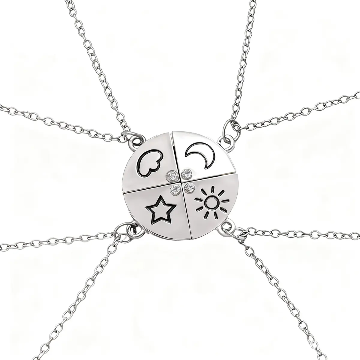 1 Silver Set (4 PCS)