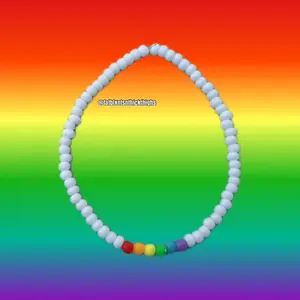 Pride LGBTQ+ Gay Lesbian Trans Transgender Queer  Minimalist Seed Bead Bracelet