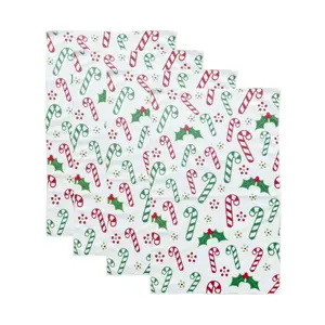 Temp-tations Seasonal Set of (4) Microfiber Towels