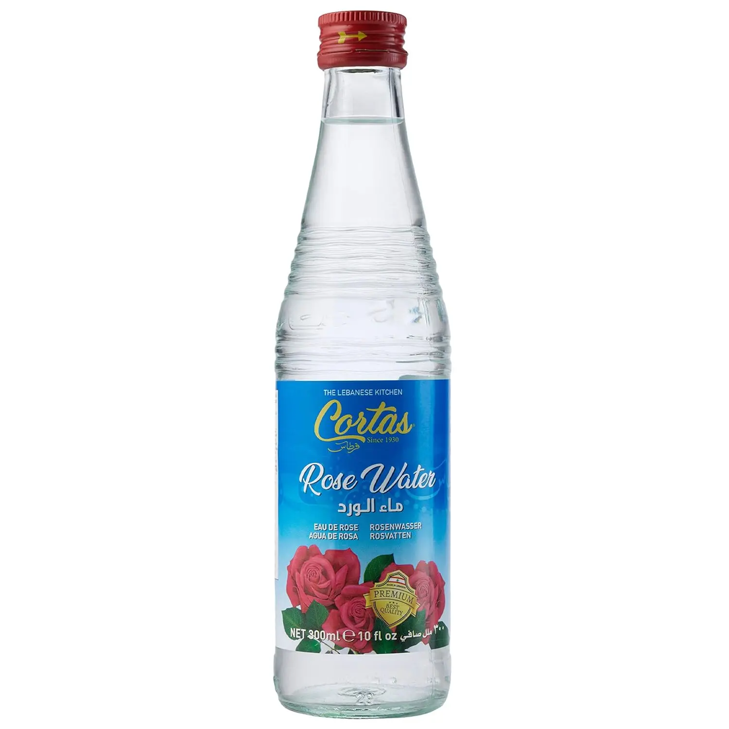 Cortas | Natural Floral Rose | 500ML - 17 Oz | Fresh, dewy, green Cortas | Natural Floral Rose | 500ML - 17 Oz | Fresh, dewy, green