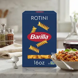 Barilla Rotini Pasta, 16 oz. Box - Non-GMO, Made with Durum Wheat Semolina