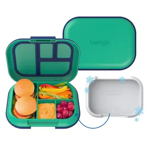 Bentgo Kids Chill Lunch Box (2-Pack) Set - Lightweight, Reusable Lunch Container, Ideal for School Lunches for Ages 3 - 7 Bentgo Kids Chill Lunch Box (2-Pack) Set - Lightweight, Reusable Lunch Container, Ideal for School Lunches for Ages 3 - 7