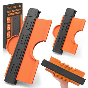 Swiilpo 2Pack Contour Gauge, Engraved Scale - Not Fade, 10'' and 6'' Contour Gauge Profile Tool Duplicator with Lock, Measure Copy Tool, Cool Gadgets for Men, Gifts for Men Dad Husband.Quesear