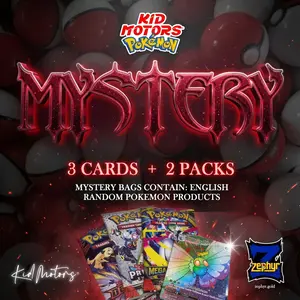 Pokémon Mystery Bundle – 3 Random Pokémon Cards + 2 Random Booster Packs