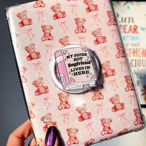 Coquette Kindle Grip Bookish Phone Grip Magnetic Kindle Holder Kindle Accessories Bookish Merch Gift for Book Lover