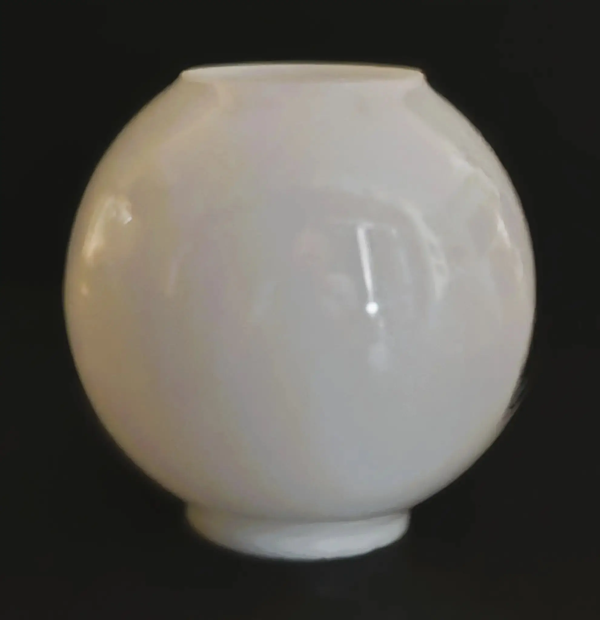 Small White Opal Ball Lamp Shade – 1½" Fitter | SKU 31911