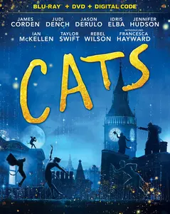 Cats  [BLU-RAY MOVIE] With DVD, 2 Pack,