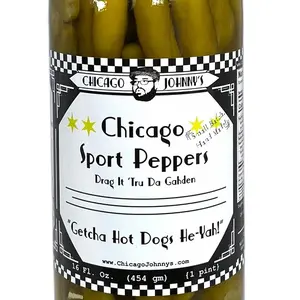 Chicago Sport Peppers by Chicago Johnny Co, "Drag It Tru Da Garten"