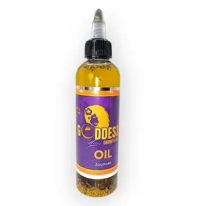 Goddess hair Growth Oil - 4 Ounce Bottle with Black Spray Nozzle, Rosemary & Fenugreek Oil for Effective Haircare