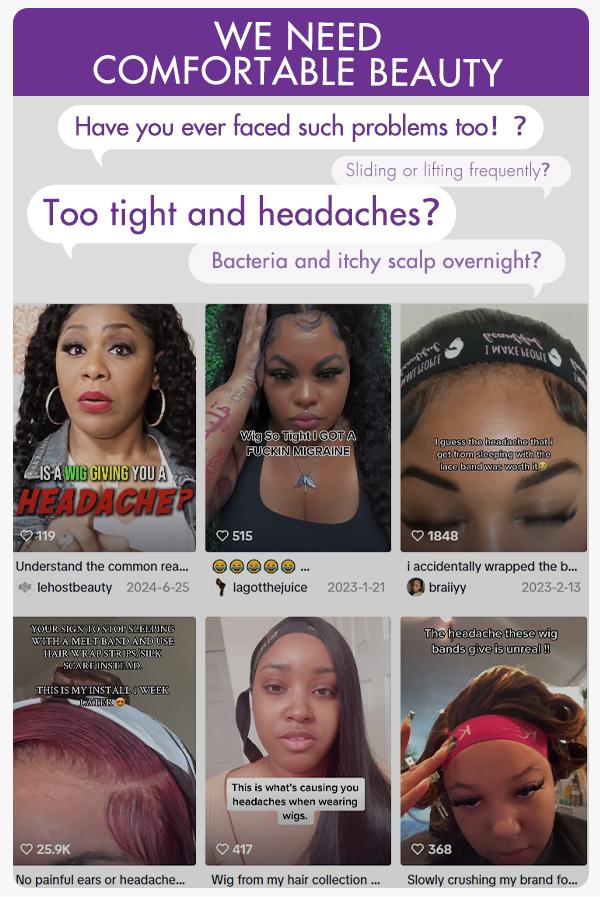 Luvme All Day Comfort Wig Glueless 7x6 Closure Pre Plucked Pre Bleached Pre Cut HD Lace Loose Body Wave Long Wig  Ready To Go