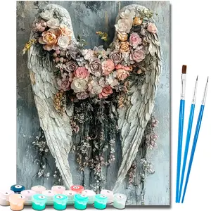 Paint by Numbers Kit for Adults Beginner,Easy Adult Paint by Number Kits on Canvas DIY Painting for Surprise Gift Home Wall Decor 16x20 Inch