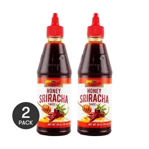 LEE KUM KEE Honey Sriracha Sauce - 2 Pack, 567g Each | Perfect for Dipping & Salad Dressing