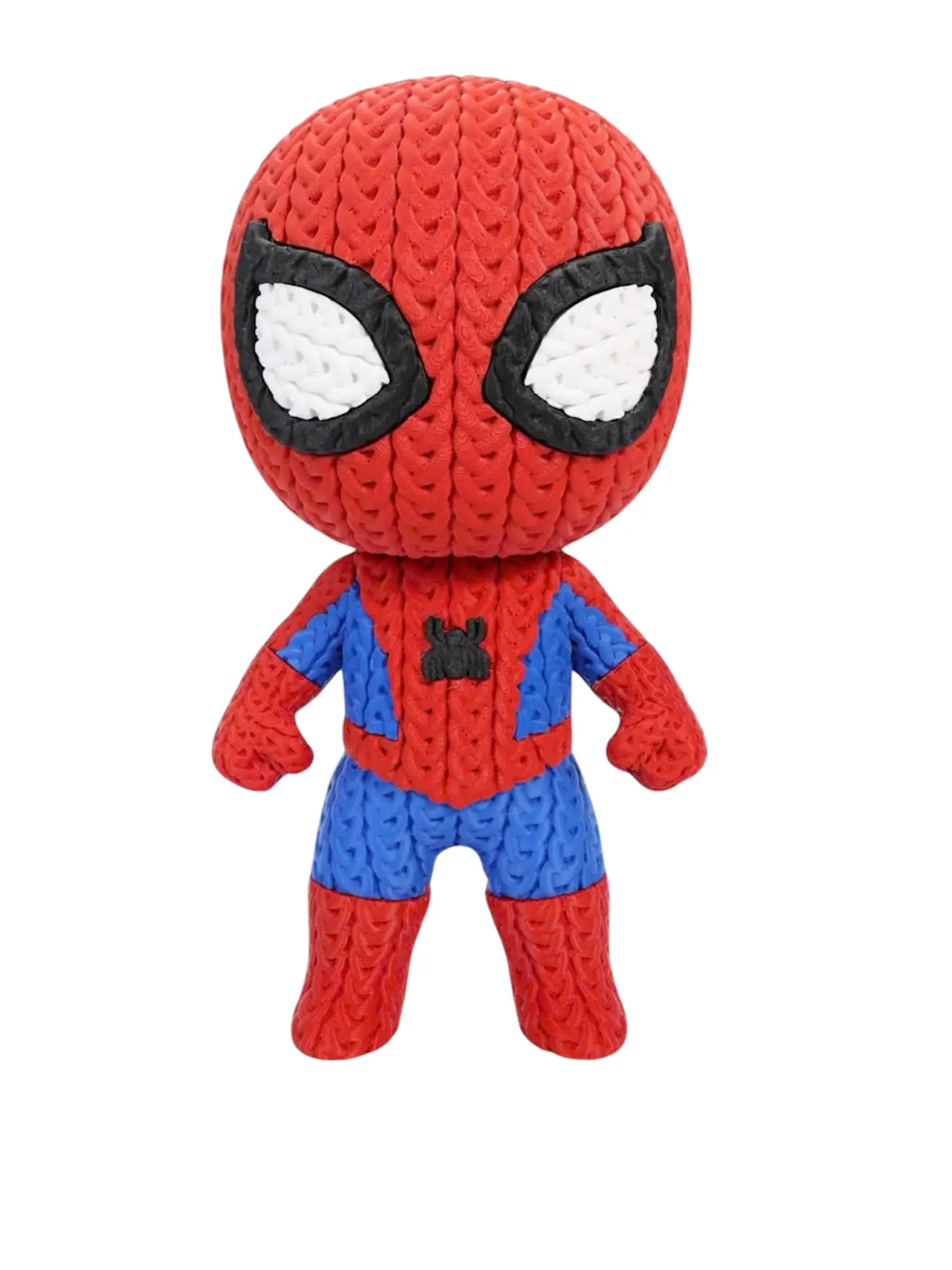 Spiderman Knitted - Inspired 3D Printed Collectible