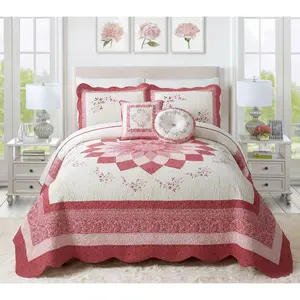 Modern Heirloom Caroline Embroidered Bedspread- King Modern Heirloom Caroline Embroidered Bedspread- King