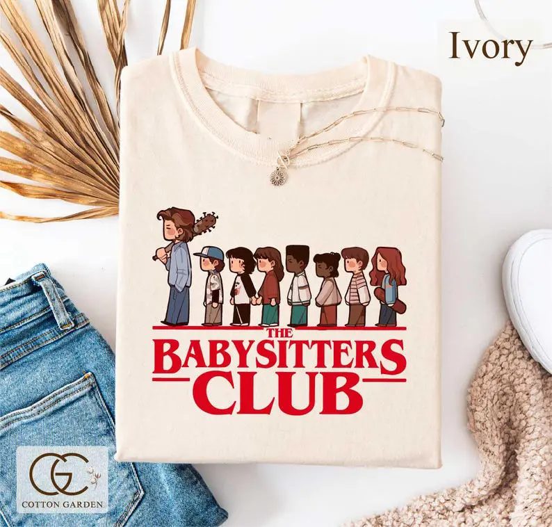 The BabySitters Club Shirt, Funny TV Show Fan Crewneck, Steve Harrington Tee