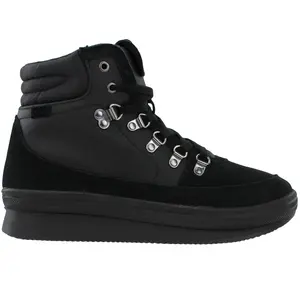 Keds Womens Midland Round Toe Lace Up Casual Boots Ankle - Black