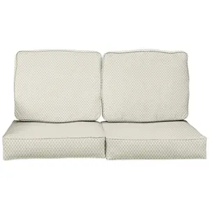 Sorra Home Outdoor Loveseat Cushion Set