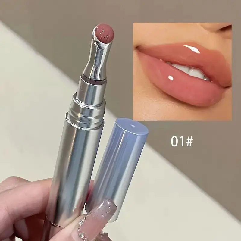 Hydrating Lip Gloss Balm, Radiant Color, Suitable for Men & Women, Perfect Valentine Gift, Degradable Formula, Single Pack, Moisturizing Lip Tint