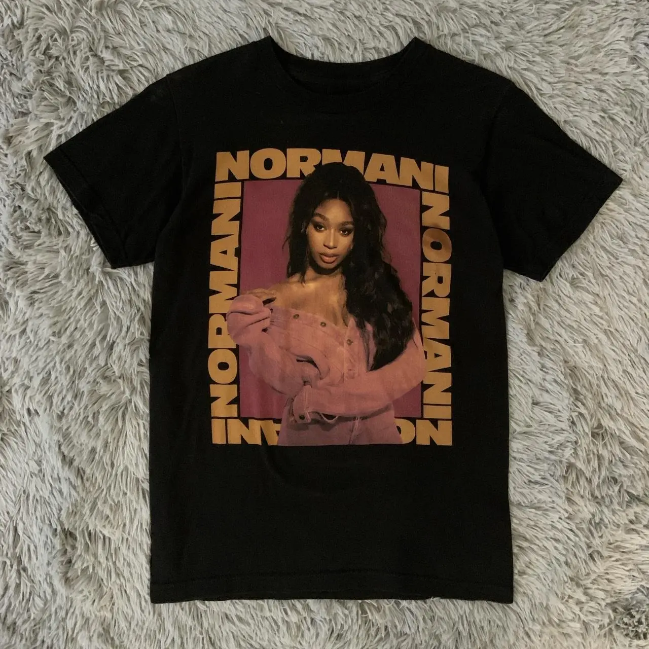 Normani boxed tee shirt