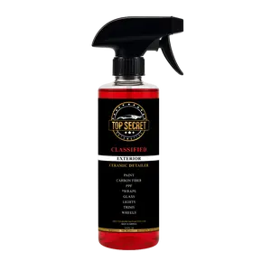 TOP SECRET AUTOMOTIVE - CERAMX SEALANT AND BOOSTER - 30% SiO2 Exterior Ceramic Formula for Maximum Protection 12+ Months UV Resistant Non-Greasy Finish