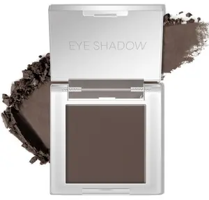 Dark Brown Single Matte Nude Eyeshadow, Velvet Neutral Eye Shadow for Older Women Pressed Powder Primer Base Makeup, High Pigmented LongLasting Eye Shadow Palette Makeup, sombras para ojos 04