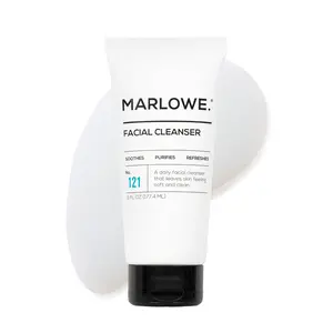 MARLOWE. No. 121 Facial Cleanser 6 oz - Moisturizing Formula for Skin Care and Hydration Smooth Scented